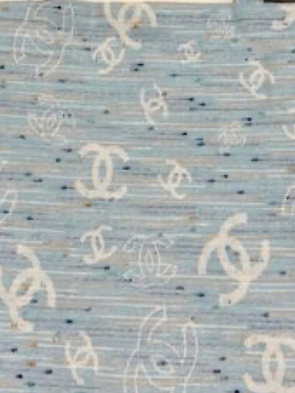 Light Blue Denim CC Tote Bag - Picture 3 of 7
